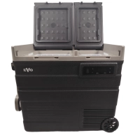 LODÓWKA TURYSTYCZNA KOMPRESOROWA SAMOCHODOWA ZAMRAŻARKA DUAL ZONE 60L 12/24/230V EVO UD65