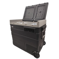 LODÓWKA TURYSTYCZNA KOMPRESOROWA SAMOCHODOWA ZAMRAŻARKA DUAL ZONE 60L 12/24/230V EVO UD65