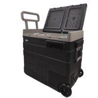 LODÓWKA TURYSTYCZNA KOMPRESOROWA SAMOCHODOWA ZAMRAŻARKA DUAL ZONE 60L 12/24/230V EVO UD65