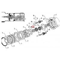 7700022392, KOŁO PRZEKŁADNI PLANETARNEJ KOSZA Półbiegów RENAULT Ceres Cergos Celtis Ergos