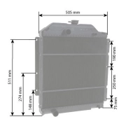 7700047576,Chłodnica wody Renault Ceres, Cergos, Ergos