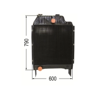 3619008M92, CHŁODNICA WODY MASSEY FERGUSON 6190,8110,8120,8130,3619008A92A