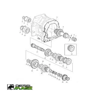 KOŁO ZĘBATE Z=32 JOHN DEERE AL113794