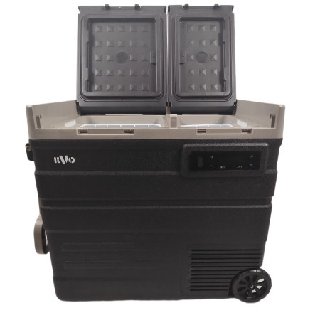 LODÓWKA TURYSTYCZNA KOMPRESOROWA SAMOCHODOWA ZAMRAŻARKA DUAL ZONE 60L 12/24/230V EVO UD65