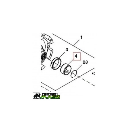 TULEJKA SKRZYNI JOHN DEERE R104655