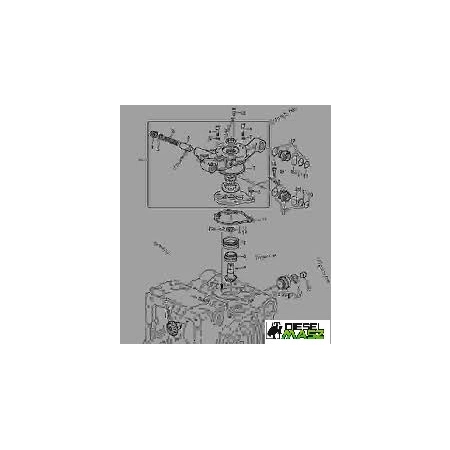 POMPA HYDRAULICZNA SKRZYNI JOHN DEERE AL154091
