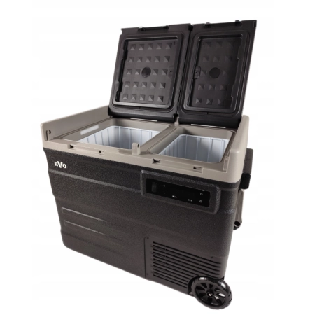 LODÓWKA KOMPRESOROWA SAMOCHODOWA TURYSTYCZNA DUAL ZONE 50 L 12/24/230v EVO