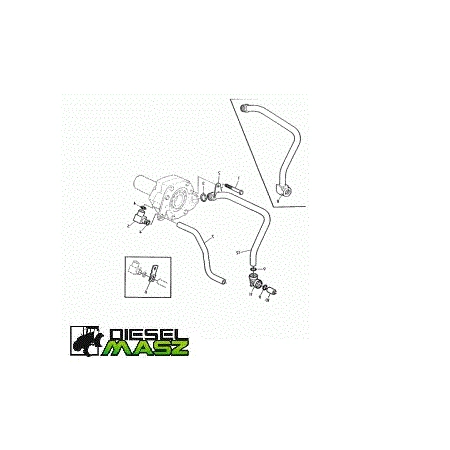 PRZEWÓD JOHN DEERE L40425