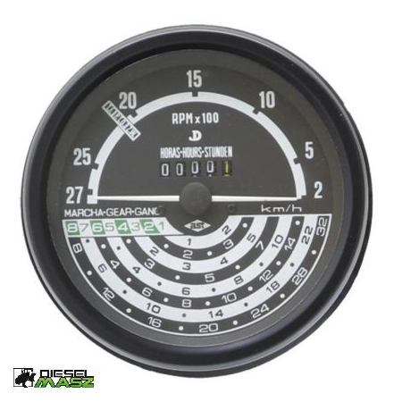 LICZNIK MOTOGODZIN OBROTOMIERZ 32km/h JOHN DEERE AL30800, AL24289, AL19696