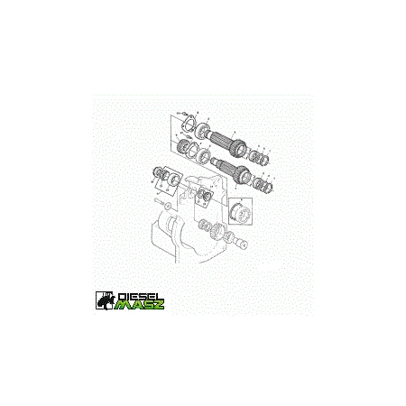 WAŁEK Z=32/14 55mm JOHN DEERE AL61155