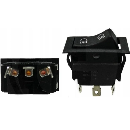 RE51104 WŁĄCZNIK ŚWIATEŁ MIJANIA JOHN DEERE 6410,6505,6510,6610,7200,7400