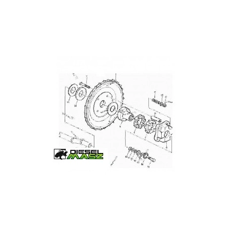 PIASTA KOMBAJN JOHN DEERE CQ13105