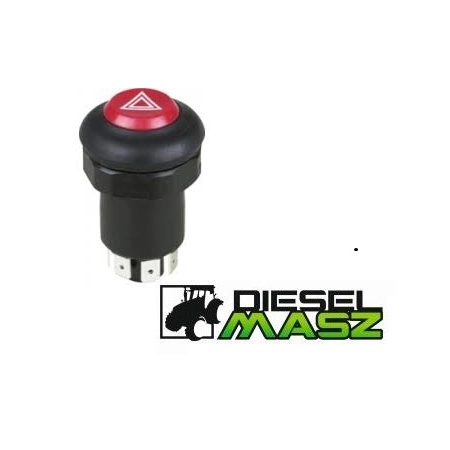 WŁĄCZNIK ŚWIATEŁ AWARYJNYCH CASE 733, 743, 745, 89520C91