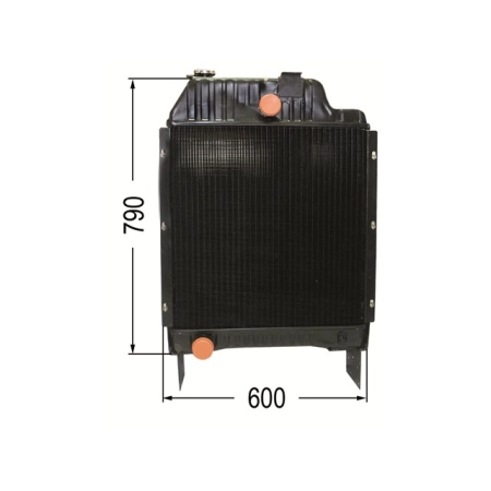 3619008M92, CHŁODNICA WODY MASSEY FERGUSON 6190,8110,8120,8130,3619008A92A